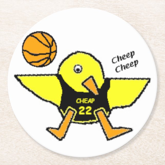 Posavasos Redondo De Papel Papel (Anverso)