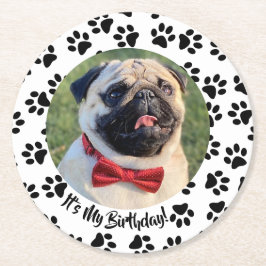 Posavasos Redondo De Papel Papel de impresión y fotos personales