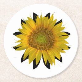 Posavasos Redondo De Papel Paper Coaster