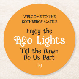 Posavasos Redondo De Papel Paper Coaster : HALLOWEEN #2