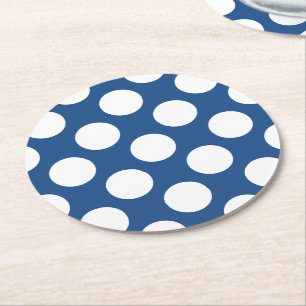 Posavasos Redondo De Papel Paquetes blancos sin fisuras + tu trasero.