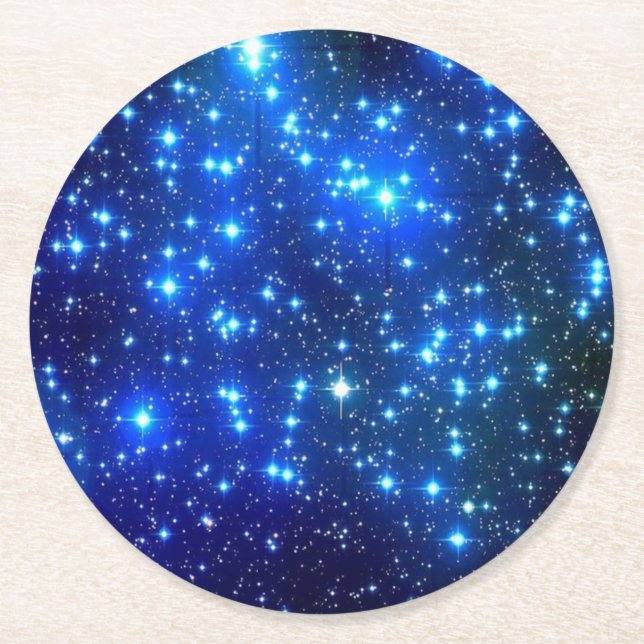 Posavasos Redondo De Papel Pegatina redondo clásico, pegamento redondo clásic (Anverso)