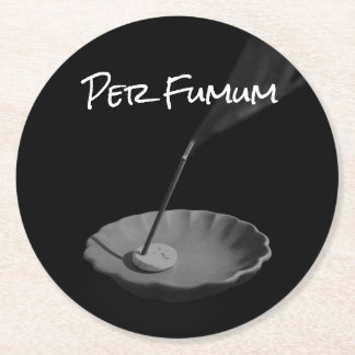 Posavasos Redondo De Papel Per Fumum (type 2)