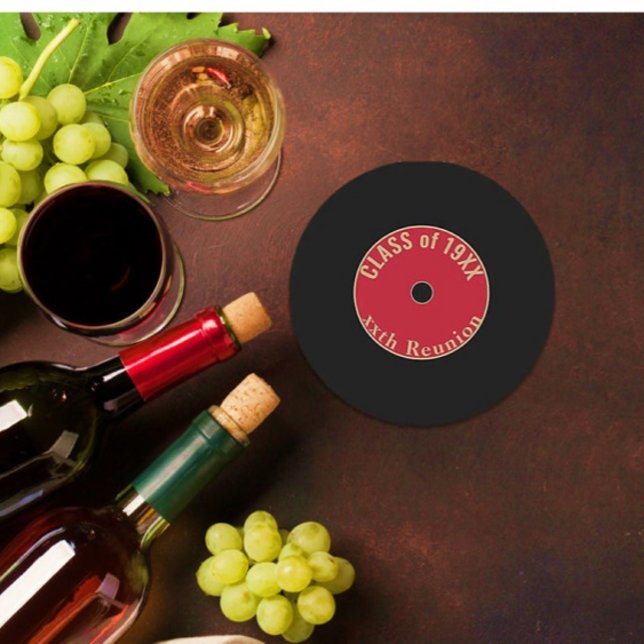 Posavasos Redondo De Papel Personalizable, catastro de reunión de clase media (Subido por el creador)