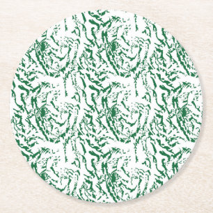 Posavasos Redondo De Papel Personalizado Coasters Logo, foto, diseño único
