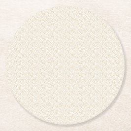 Posavasos Redondo De Papel Posavasos Personalizados Desechables | Estilo de B