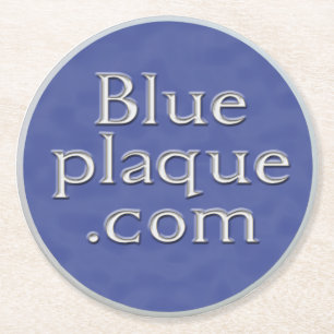 Posavasos Redondo De Papel Práctico de costa de papel