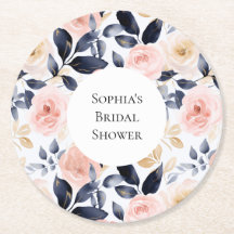 Precioso Flores Rosadas Azules Blancas Despedida d