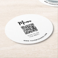 Restaurantes modernos Menú Código QR