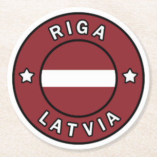 Posavasos Redondo De Papel Riga Latvia