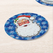 Santa de Navidad Guiña Monito Navideño Monito Patr
