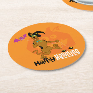 Posavasos Redondo De Papel Scooby-Doo | Atroz feliz