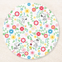 Snoopy So Sweet Flower Pattern