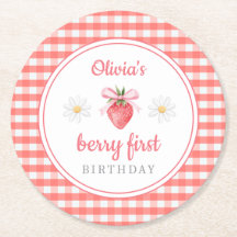 Strawberry 1st Birthday Berry First Birthday