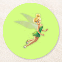 Posavasos Redondo De Papel Tinker Bell Paper Coaster