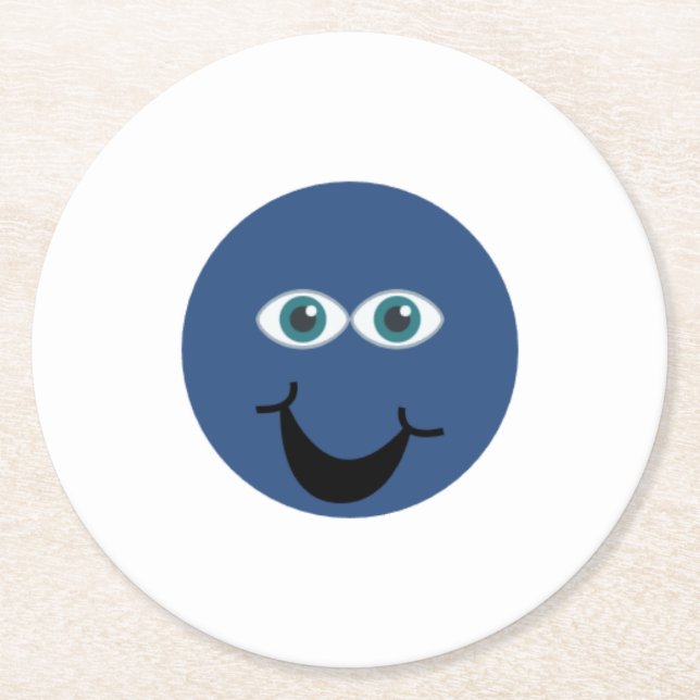 Posavasos Redondo De Papel Tullie Coaster (Anverso)