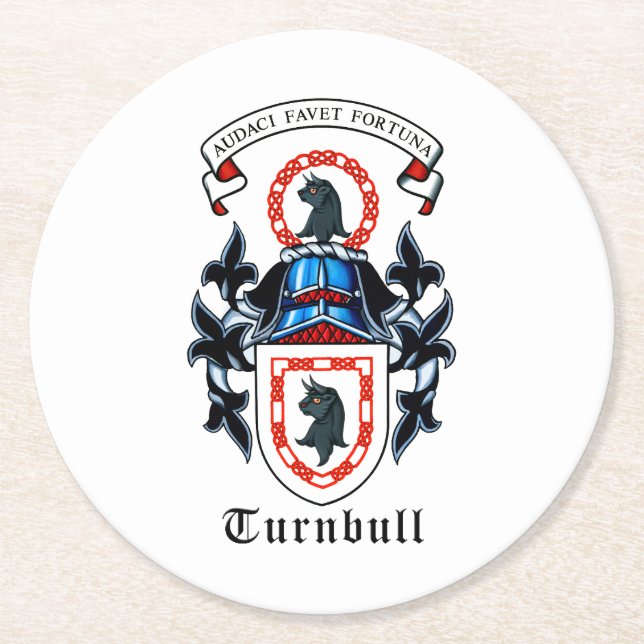 Posavasos Redondo De Papel Turnbull Fiesta Coaster (Anverso)