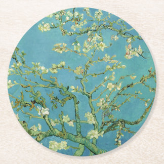 Posavasos Redondo De Papel Van Gogh | Almond Blossom | 1890