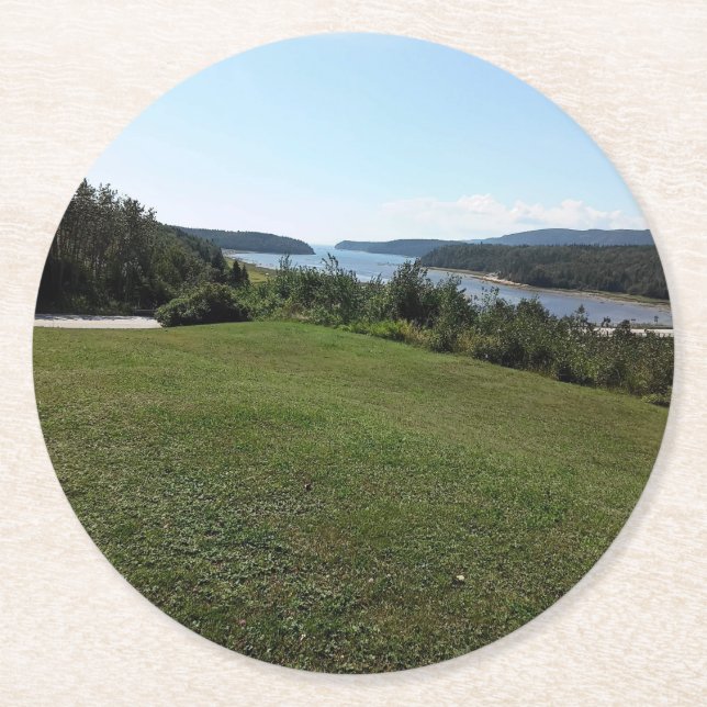 Posavasos Redondo De Papel village grande bergeronnes cote nord (Anverso)