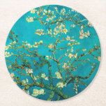 Posavasos Redondo De Papel Vincent Van Gogh Blossoming Almond Tree Floral Art<br><div class="desc">Vincent Van Gogh Blossoming Almond Tree Vintage Floral Art Blossoming Almond Tree es un cuadro de 1890 del artista holandés post-impresionista Vincent van Gogh. Almond Blossoms es un grupo de varios cuadros de 1888 y 1890 de Vincent van Gogh en Arles y Saint-Rémy, al sur de Francia, de almendros florecientes....</div>