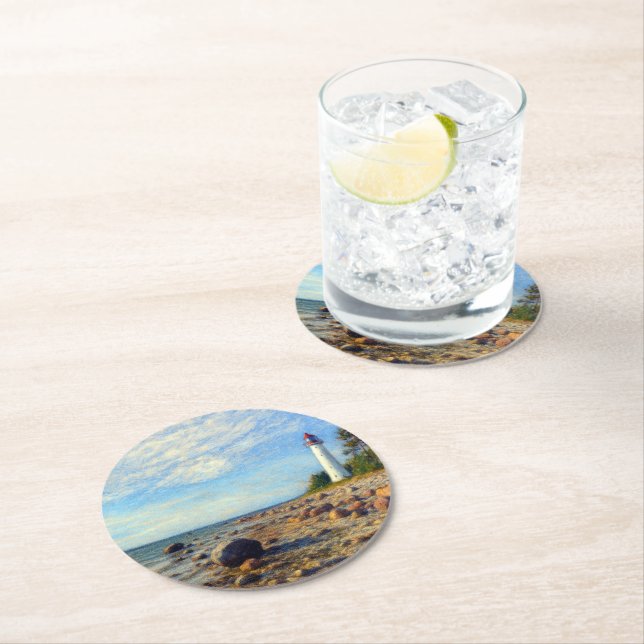 Posavasos Redondo De Papel Vormsi Stillness (In situ)