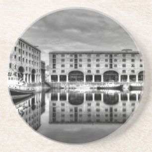 Posavasos Reflexiones del Liverpool de Albert Dock