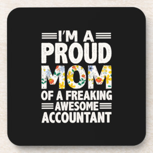 Posavasos Regalo contable   Un Contable Impresionante