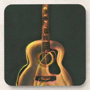 Posavasos Regalo de guitarrista de Guay