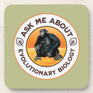 Posavasos Regalo de humor de evolución para profesor de biol
