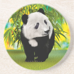 Posavasos Regalo de oso panda adorable Kawaii para amantes d