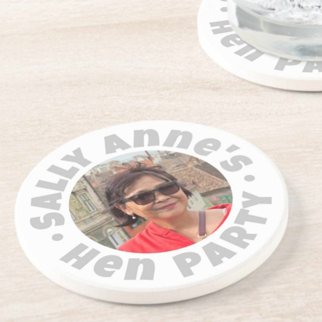 Posavasos Regalo de recuerdo de Bachelorette Hen Fiesta (Subido por el creador)