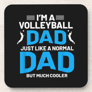 Posavasos Regalo Divertido de Voleibol para Papás y Hombres