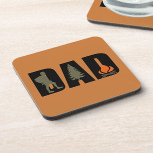 Posavasos Regalo divertido del Día del Padre para excursioni