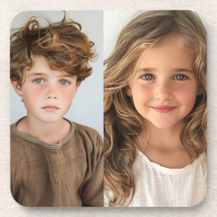 Posavasos Regalo fotográfico de nietos o hijos