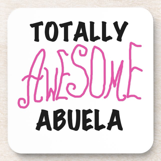 Posavasos Regalos de Abuela Rosa Totalmente Asombrosos (Frente)