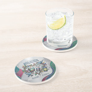 Posavasos Regalos de agradecimiento para la fiesta del 10º a