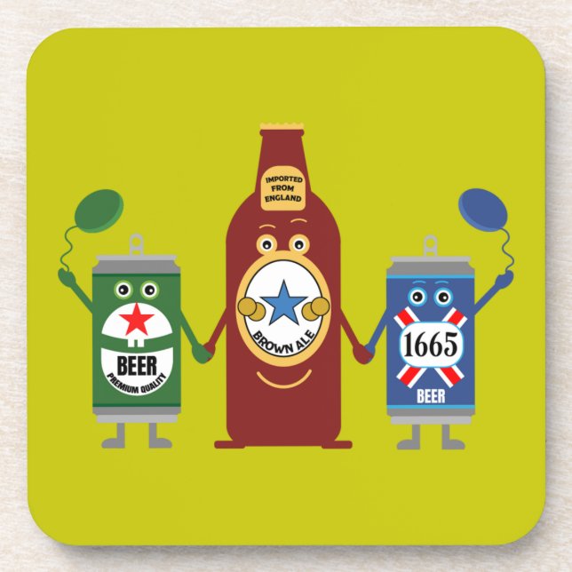 Posavasos Regalos de amantes de las cervezas originales (Frente)