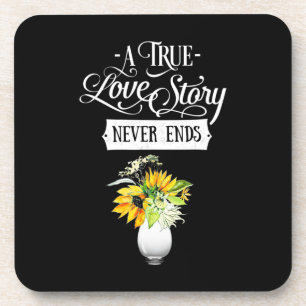 Posavasos Regalos de Boda Una Verdadera Historia de Amor N