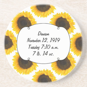 Posavasos Regalos de girasoles