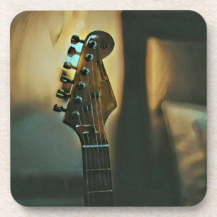 Posavasos Regalos de guitarra vintage