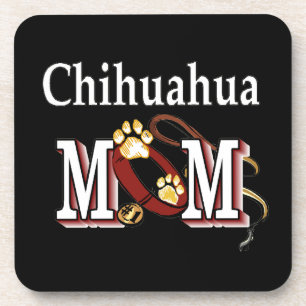 Posavasos Regalos de madres de perro de Chihuahua