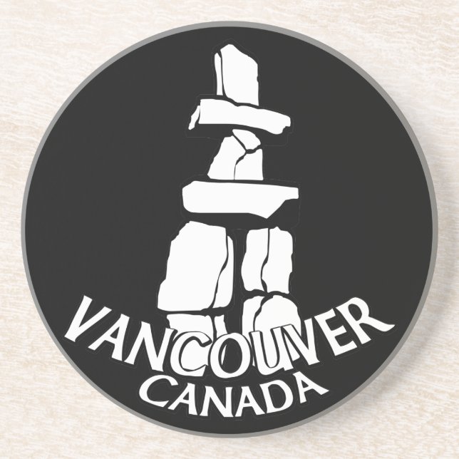 Posavasos Regalos de Vancouver Canada Souvenir Coaster Vanco (Frente)