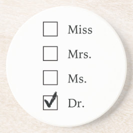 Posavasos Regalos del PhD para las mujeres