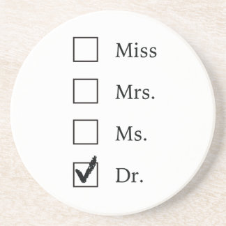 Posavasos Regalos del PhD para las mujeres