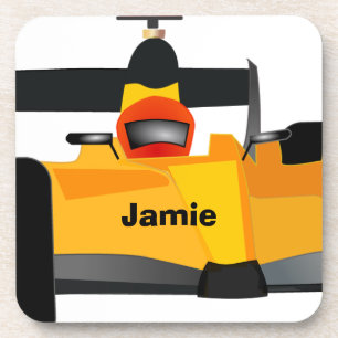 Posavasos Regalos personalizados de cumpleaños con coche de 