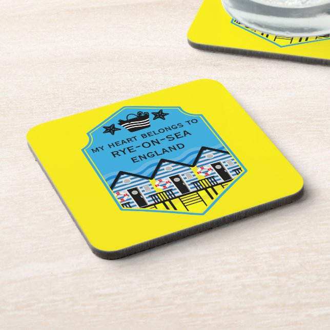 Posavasos Regalos Y Decoración De Las Cabañas De Playa Britá (Lado Izquierdo)