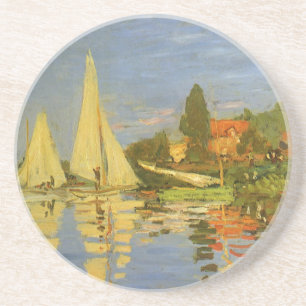 Posavasos Regatta en Argenteuil por Claude Monet