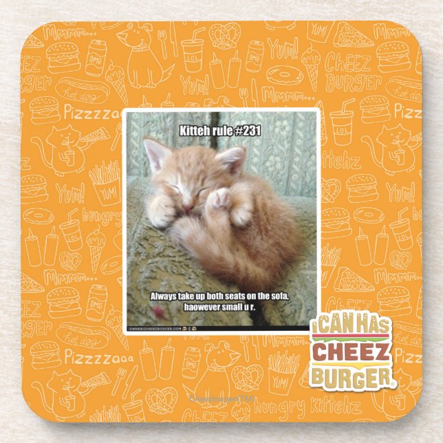 Posavasos Regla #231 de Kitteh (Frente)