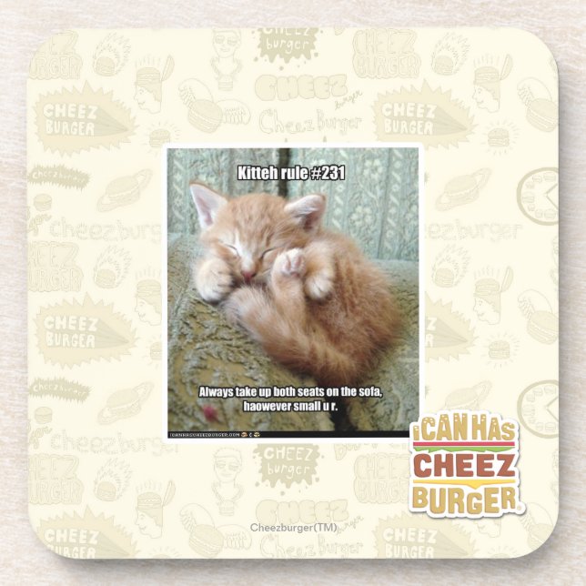 Posavasos Regla #231 de Kitteh (Frente)
