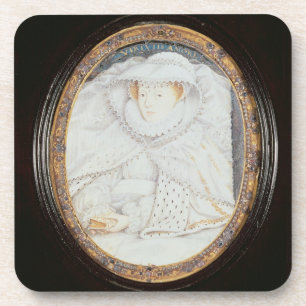 Posavasos Reina de Maria de escocés (1542-87) como viuda